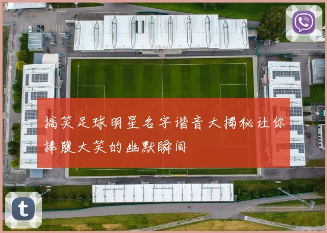 搞笑足球明星名字谐音大揭秘让你捧腹大笑的幽默瞬间